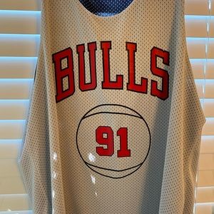 Dennis Rodman reversible jersey
